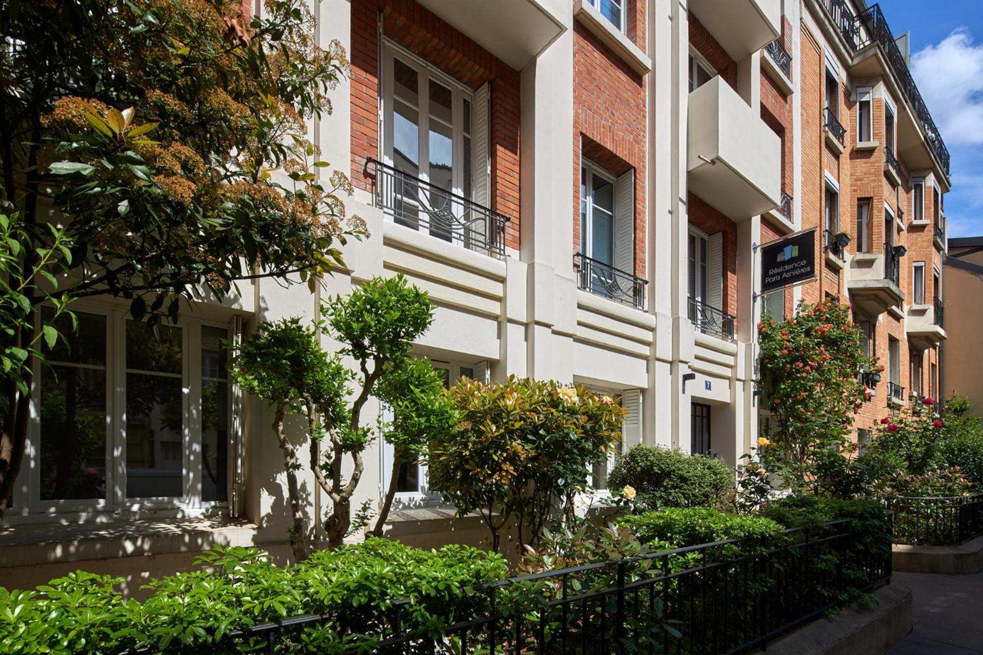 Hotel Residence Paris Asnieres Exterior foto