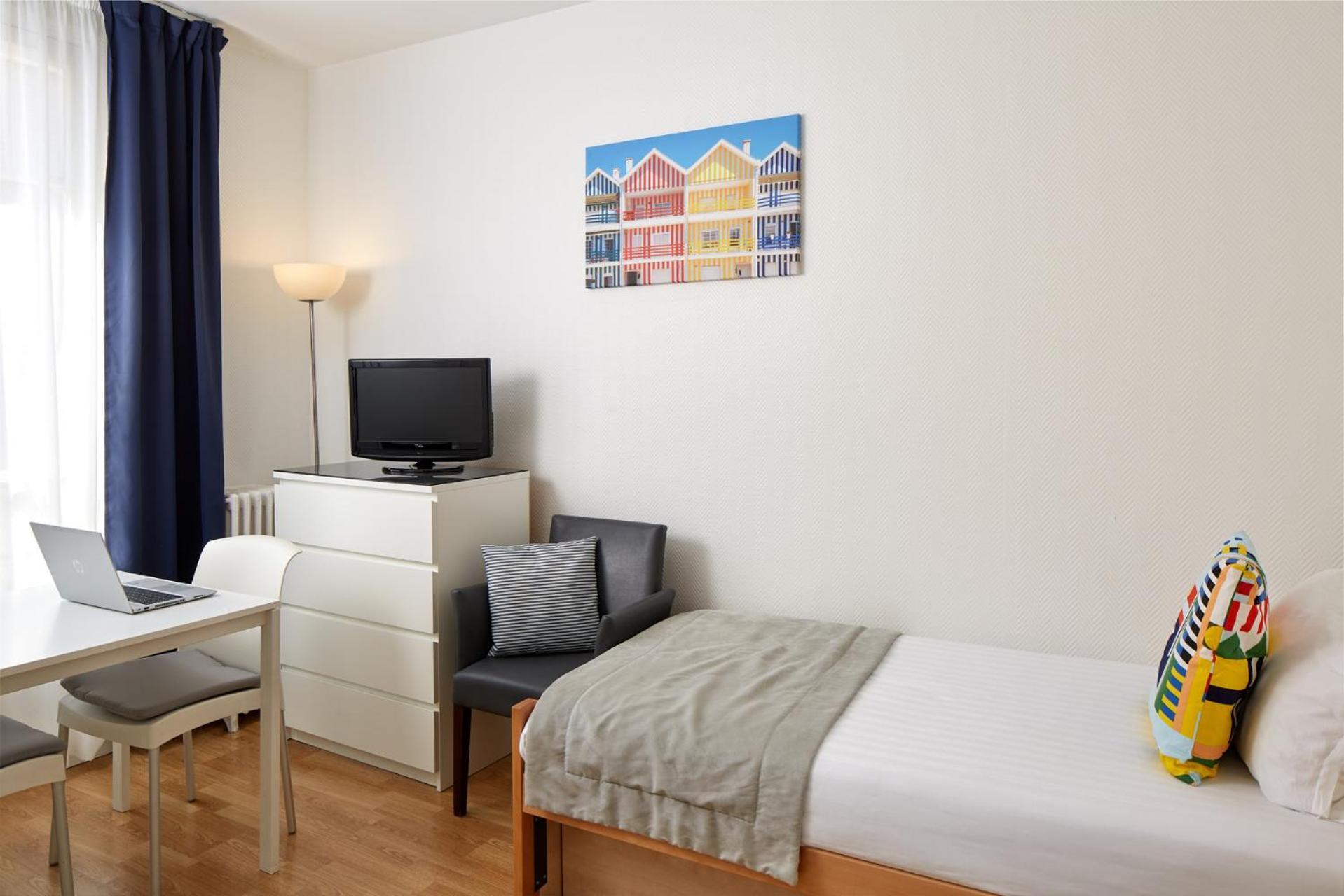Hotel Residence Paris Asnieres Exterior foto